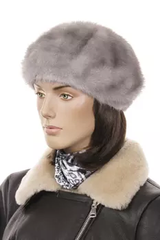 Шапка женская из норки