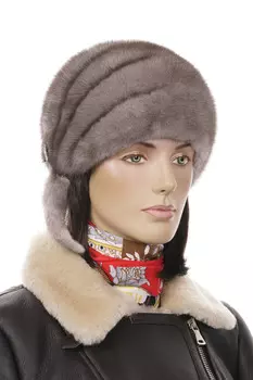Шапка женская из норки