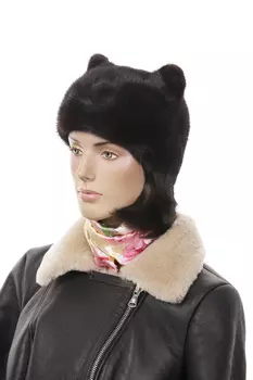 Шапка женская из норки