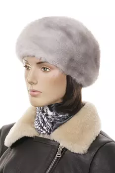 Шапка женская из норки