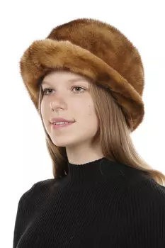 Шапка женская из норки