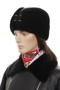 Шапка женская из норки