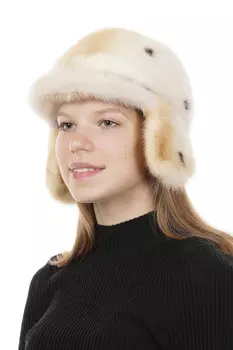 Шапка женская из норки