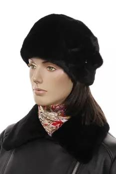 Шапка женская из норки
