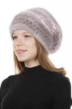Шапка женская из норки