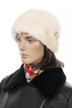 Шапка женская из норки