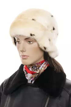 Шапка женская из норки