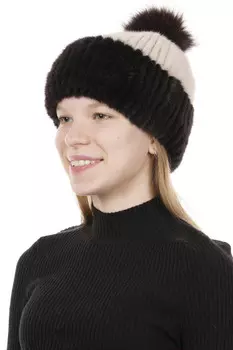 Шапка женская из норки