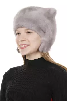 Шапка женская из норки