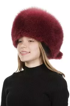 Шапка женская из песца