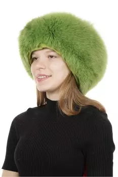 Шапка женская из песца