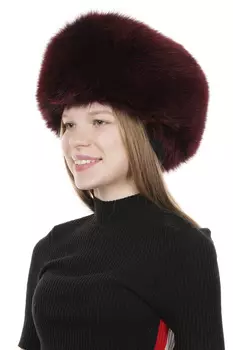 Шапка женская из песца