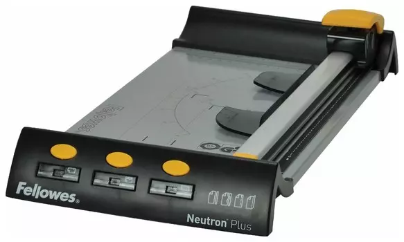 Резак роликовый Neutron Plus A4 10 листов, длина реза 320 мм, металлическая основа Fellowes, Fs-54101