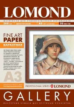 Lomond Smooth Natural White DS Archive Fine Art Gallery, А3, 256 г/м2, 20 листов
