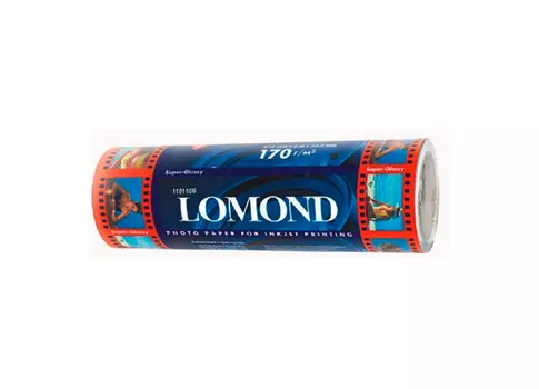 Рулонная фотобумага_Super Glossy Premium Photo Paper 170 г/м2, 0.329x8 м, 50.8 мм (1101106)