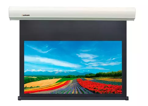 Проекционный экран_Cinema Control (241x400 см), MW FiberGlass, с электроприводом, белый корпус (LCC-100118)