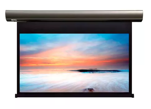 Проекционный экран_Cinema Control (241x400 см), MW FiberGlass, с электроприводом, серый корпус (LCC-100117)