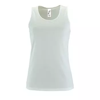 Майка женская SPORTY TT WOMEN белая, размер XS