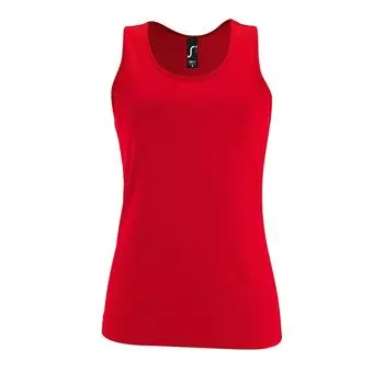 Майка женская SPORTY TT WOMEN красная, размер XS