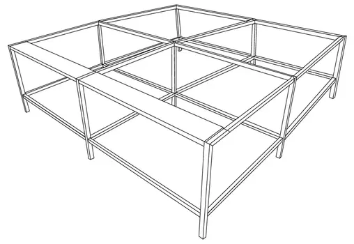 Малое расширение для стола Evolution Bench 340
