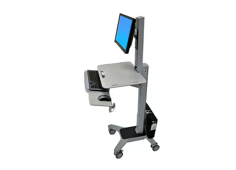 Мобильная стойка_Мобильное рабочее место для монитора до 30 WorkFit-C Single LD Sit-Stand Workstation (24-216-085)