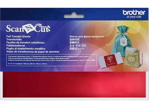 Лист для фольгирования CAFTSRED1 (красный)