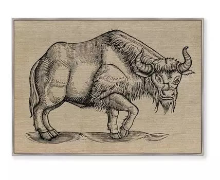 Репродукция картины на холсте The Medieval period Art Collection, No 31, V-XV вв. (мультиколор, серебристый, 105)