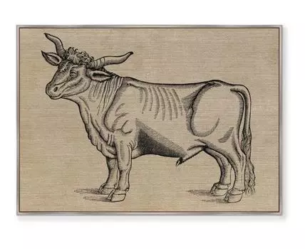 Репродукция картины на холсте The Medieval period Art Collection, No 32, V-XV вв. (мультиколор, серебристый, 105)