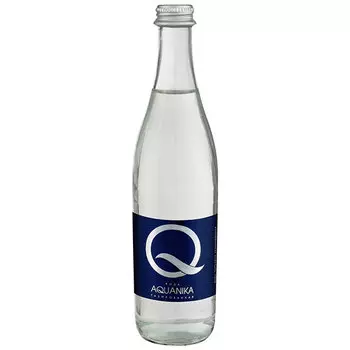 Вода Aquanika 0.5 литра, газ, стекло, 12 шт. в уп.