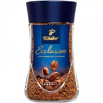 Кофе Tchibo / Чибо Exclusive растворимый ст. (190гр)
