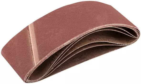 Лента шлифовальная Успех 75х457 мм, Р120, 5шт
