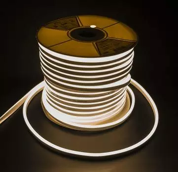 Лента светодиодная Гибкий Неон PFN-01 2835/120 3000K 220V IP65 6w/m 8*16mm 50m