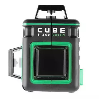 Лазерный уровень ADA CUBE 3-360 GREEN Basic Edition