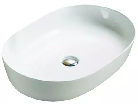 Раковина накладная Azario 60 см белый (AZ-2143P SP)