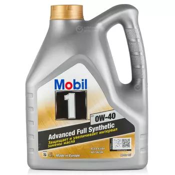 Моторное масло Mobil 1 FS X1 0W-40, 4 л