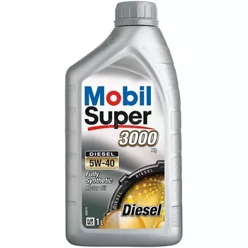 Моторное масло Mobil Super 3000 X1 Diesel 5W-40, 1 л
