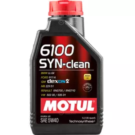 Моторное масло Motul 6100 SYN-CLEAN 5W-40