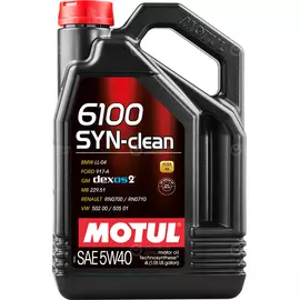 Моторное масло Motul 6100 SYN-CLEAN 5W-40