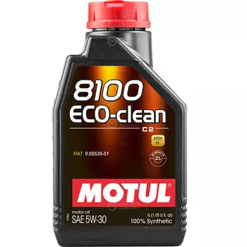 Моторное масло Motul 8100 Eco-clean 5W-30, 1 л