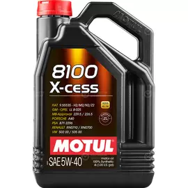 Моторное масло Motul 8100 X-cess gen2 5W-40
