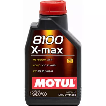 Моторное масло Motul 8100 X-max 0W-30