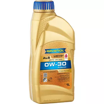 Моторное масло Ravenol Arctic Low SAPS ALS 0W-30
