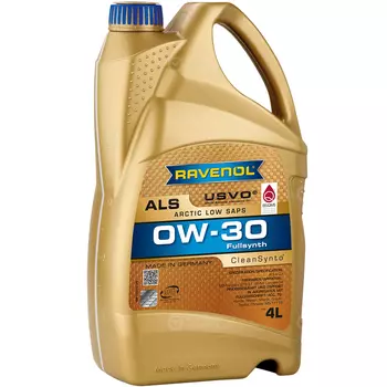 Моторное масло Ravenol Arctic Low SAPS ALS 0W-30