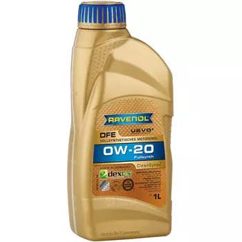 Моторное масло Ravenol DFE 0W-20