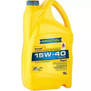 Моторное масло Ravenol Formel Diesel Super 15W-40, 5 л