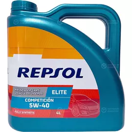 Моторное масло Repsol Elite COMPETICION 5W-40, 4 л