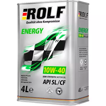 Моторное масло Rolf Energy SL/CF 10W-40