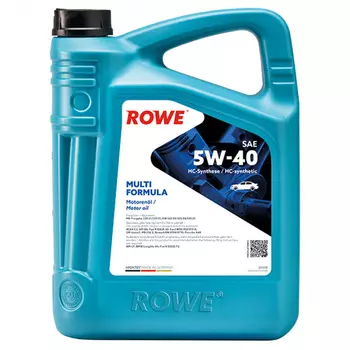 Моторное масло ROWE HIGHTEC MULTI FORMULA 5W-40, 4 л