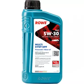 Моторное масло ROWE HIGHTEC MULTI SYNT DPF 5W-30