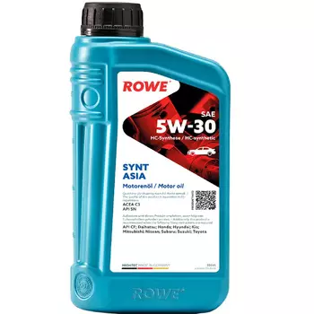 Моторное масло ROWE HIGHTEC SYNT ASIA 5W-30